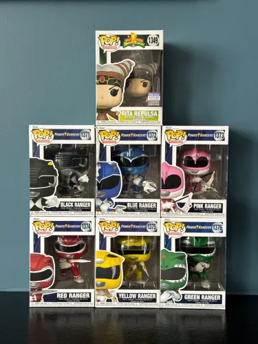 Funko Pop! Complete Set Powers Rangers