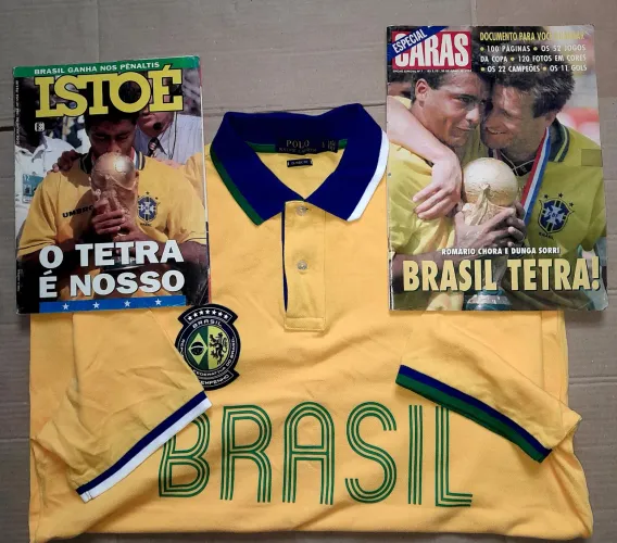 Camisa do brasil com revistas 1994 POLO RALPH LAUREN Camisa polo Country Custom Slim Fit 