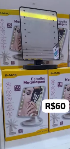 Espelho de led para maquiagem
