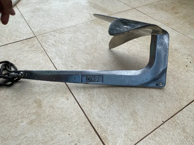 Âncora Bruce 5kg aço inox 