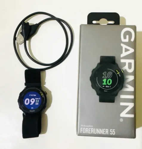 Vende se Garmin forerunner 55