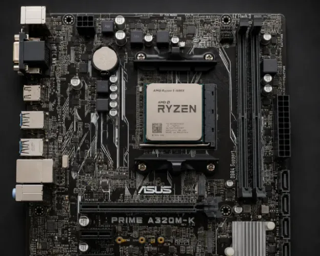 Placa-Mãe ASUS Prime A320M-K/BR + Processador AMD Ryzen 5 1600X (Usado)