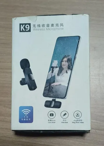 Microfone Wireless K9 -  Iphone