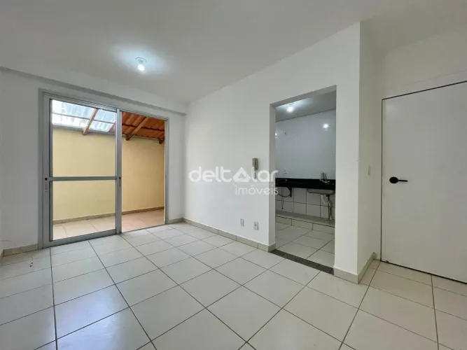 Apartamento com área privativa à venda sendo 2 quartos e uma vaga, Campo Alegre, Belo Hori