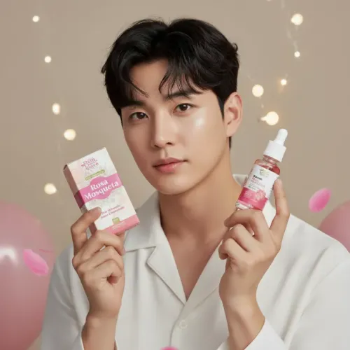 Kit Rosa Mosqueta Pele Hidratada e Radiante Serum e Óleo