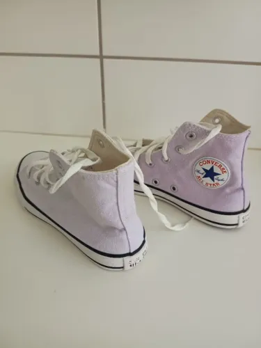 Tênis Converse All Star Cano alto Lilás