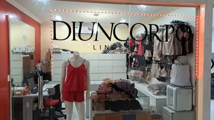 Marca Diuncorpo, c/ ponto da loja, os móveis e equipamentos, estoque, carteira de clientes