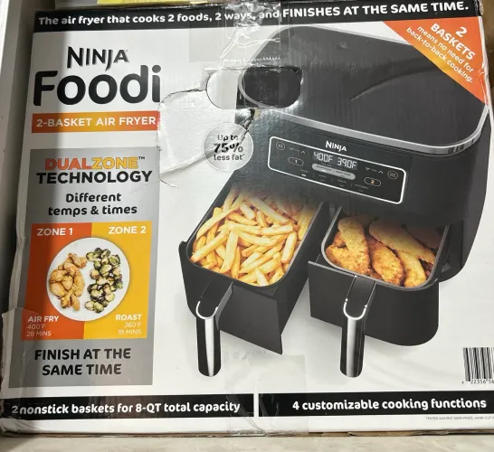 Ninja Foodi Dz201 Air Fryer Dupla 