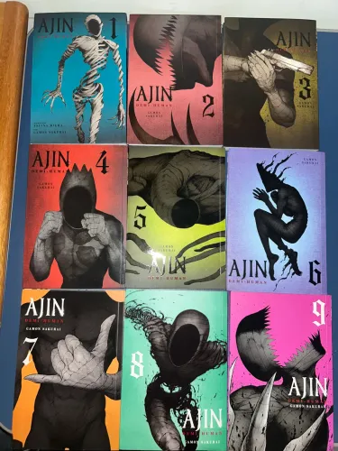 Coleção Mangá Ajin Demi Human 13 volumes