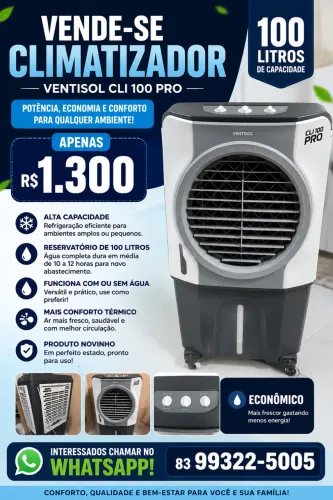 Vendo climatizador 100 Litros