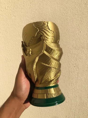 Taça da Copa do Mundo Decorativa - Porta Copos ou Porta Trecos