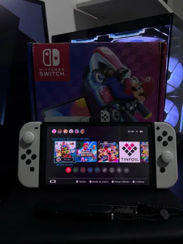 Nintendo Switch Oled desbloqueado - Novo