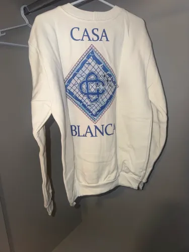 Moletom oversized casa blanca