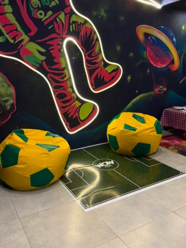 Puff bola de futebol
