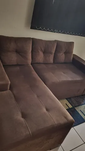 Vendo sofá, pouco tempo de uso.