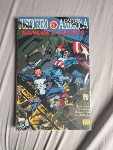 Hq Capitão América e Justiceiro: Sangue e Glória coleção completa