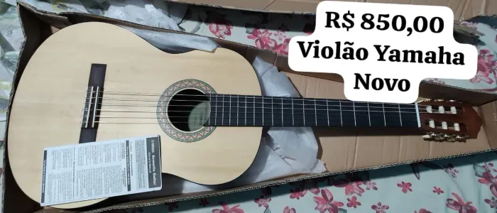 Violão Yamaha C40 ii ACÚSTICO NOVO