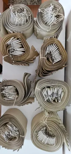 Lote Imperdível: 4 Persianas Verticais COMPLETAS Com Trilho (1,50m x 1,20m)