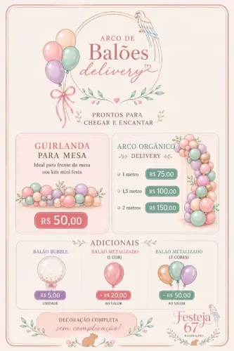 Balões delivery