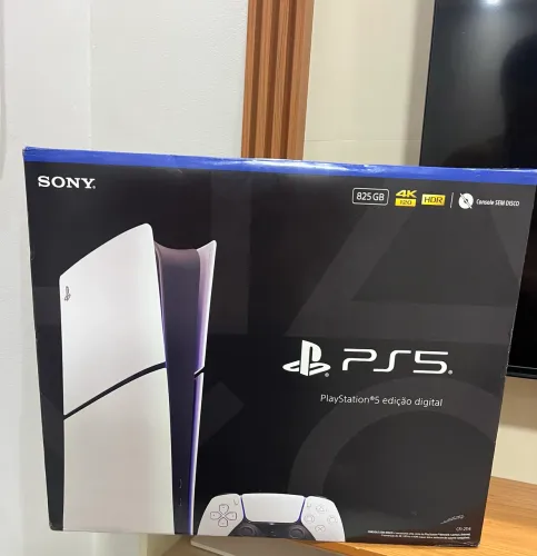 PlayStation 5 Digital 825GB Novo Lacrado, Nota Fiscal e Garantia