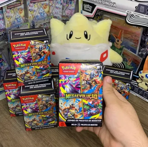 Combo de booster / Mini Display - Pokémon TCG ME01 Megaevolução