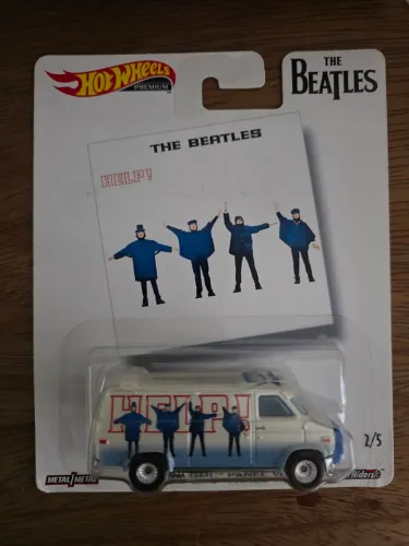 Hot Wheels Premium 1/64 Beatles álbum Help! para colecionadores