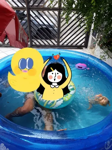 Piscina inflável 1900 litros