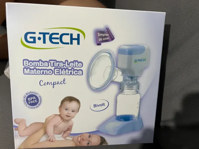 Bomba elétrica tira leite materno NOVA
