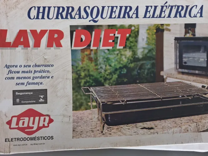 Churrasqueira Elétrica Layr Diet