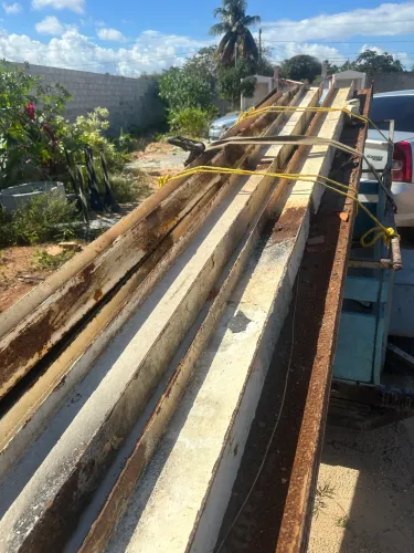 Vigas metálicas de 6"