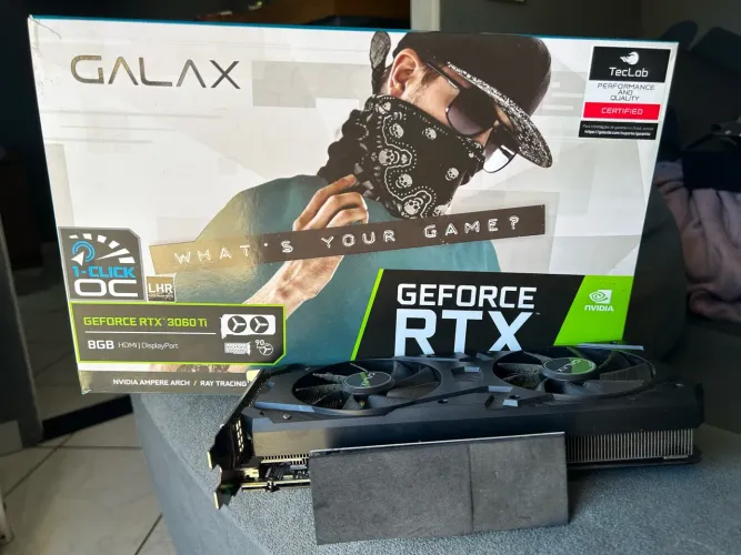 Placa de vídeo 8GB
