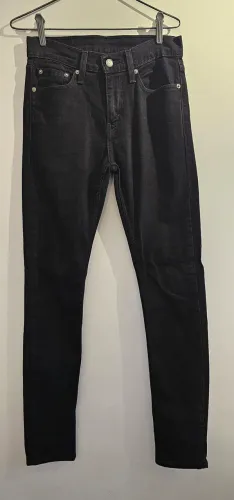 CALÇA LEVIS PRETA 510 W28 L34