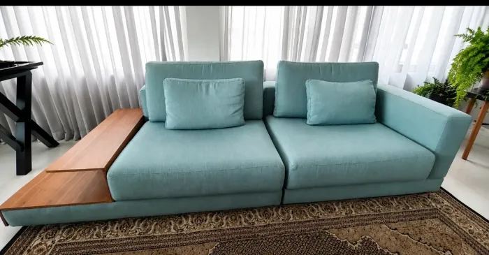 Sofá moderno e sofisticado 