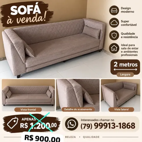 Sofá novo