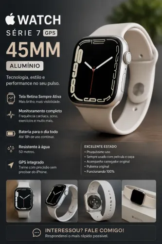 Apple Watch Série 7 GPS 45 mm