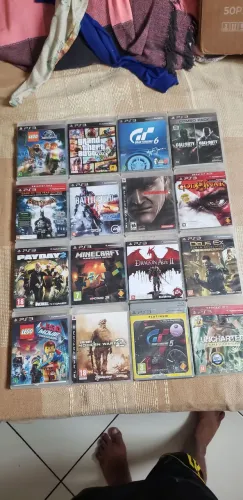 Lote 16 Jogos de ps3 original 