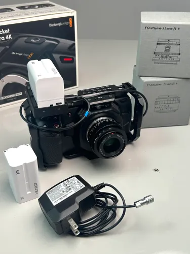 Kit Blackmagic Pocket 4k 