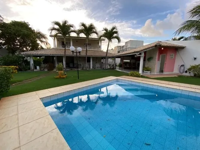 Casa em Buraquinho condomínio fechado com 5 quartos - Condomínio Foz Do Joanes
