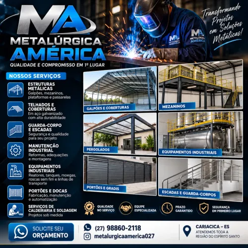 Serviços de fabricação e solda