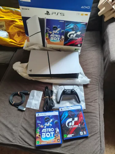 Playstation 5 1tb slim mídia física