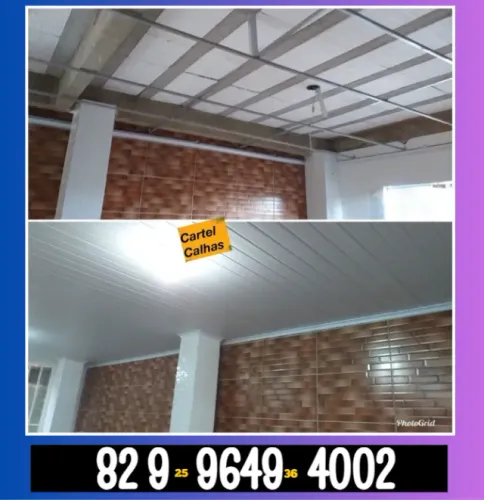 FORRO DE PVC EM TABULEIRO