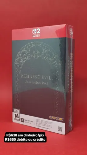 Game Lacrado Resident Evil Requiem Generation pack switch 2