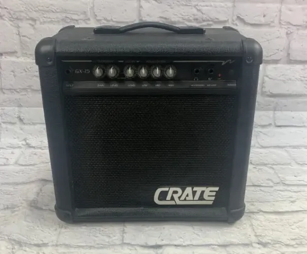 Amplificador de Guitarra Crate GX15 cubo caixa