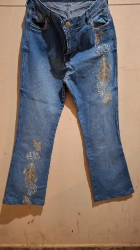 Calça Jeans Bordada Best Rodeo