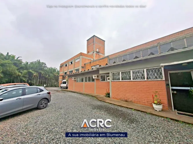 ACRC Imóveis - GL00455 - Galpão Comercial para Locação no Bairro Figueiras em Gaspar