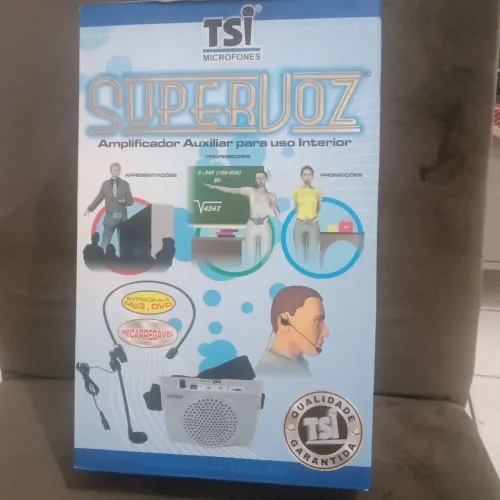 Super voz, amplificador para uso interior/Microfone TSI