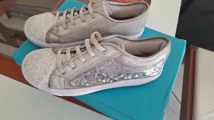 Tênis Bibi glitter tam 34