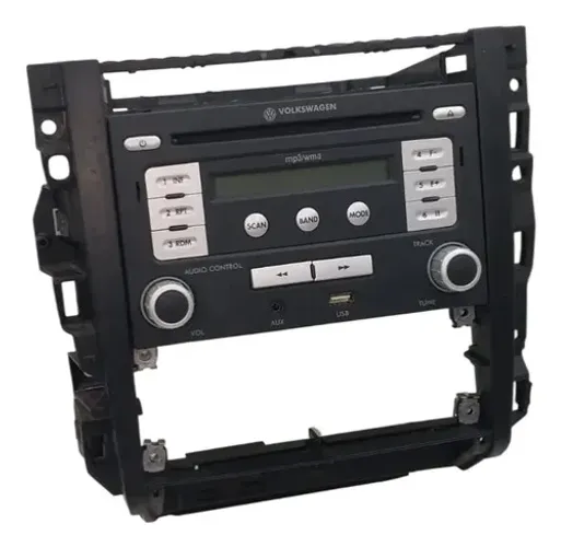 Radio Original Sem Tela Com Moldura Vw Bora 2008