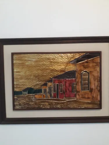 Dois quadros de autoria  D. Colaso década de 1970 - raridade