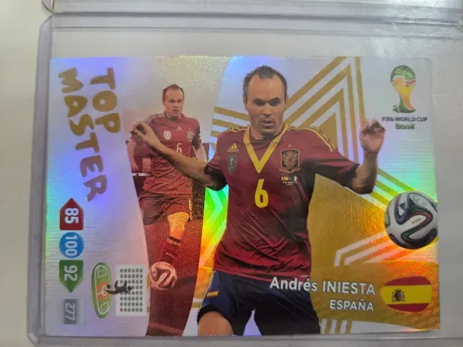 Cards Top Master e Game Change Adrenalyn Copa do Mundo 2014
